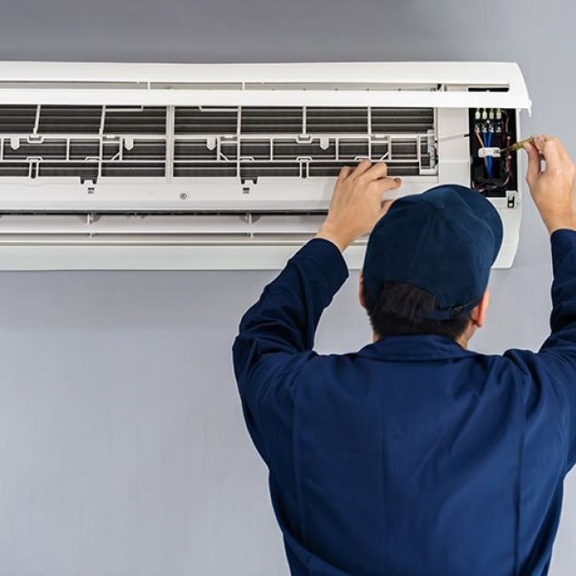 Instalación de aire acondicionado